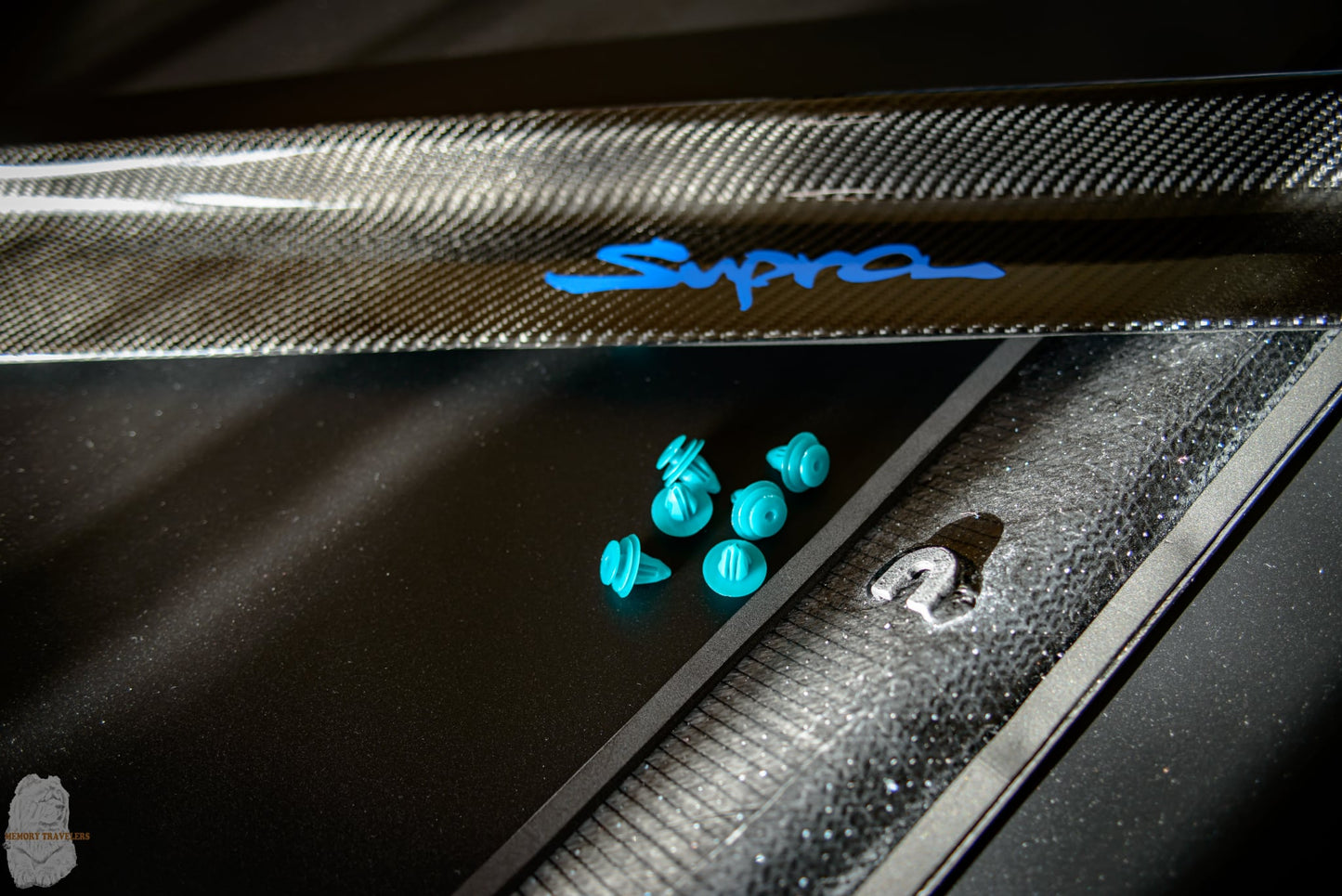 Carbon Fiber Door Sills for MK4 Supra