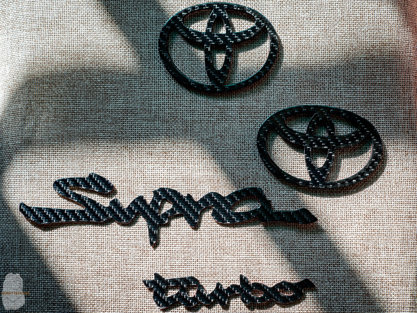 Carbon Fiber Exterior Badges for MK4 Supra
