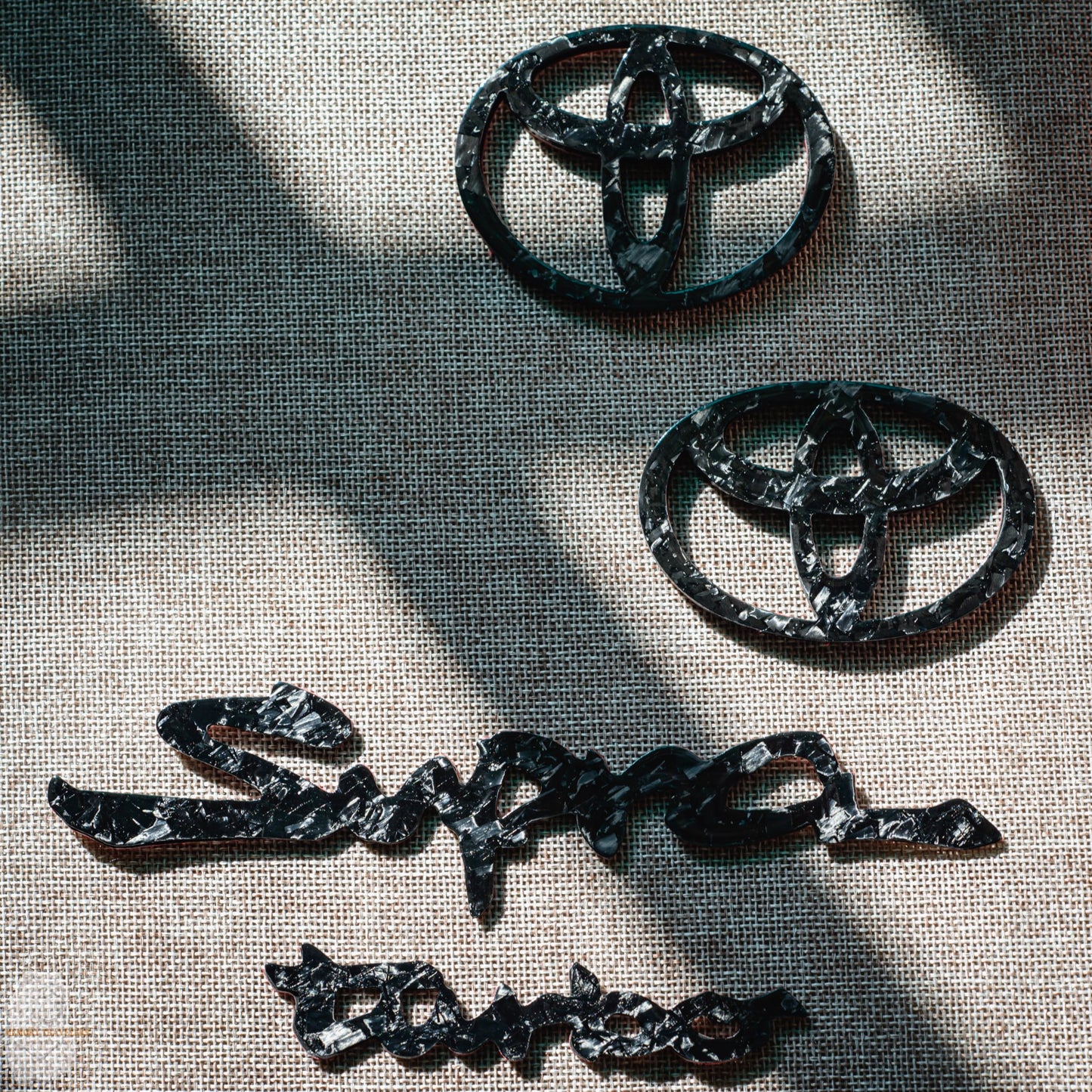 Carbon Fiber Exterior Badges for MK4 Supra