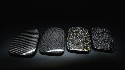 Carbon Fiber Fuel Door Lid for MK4 Supra