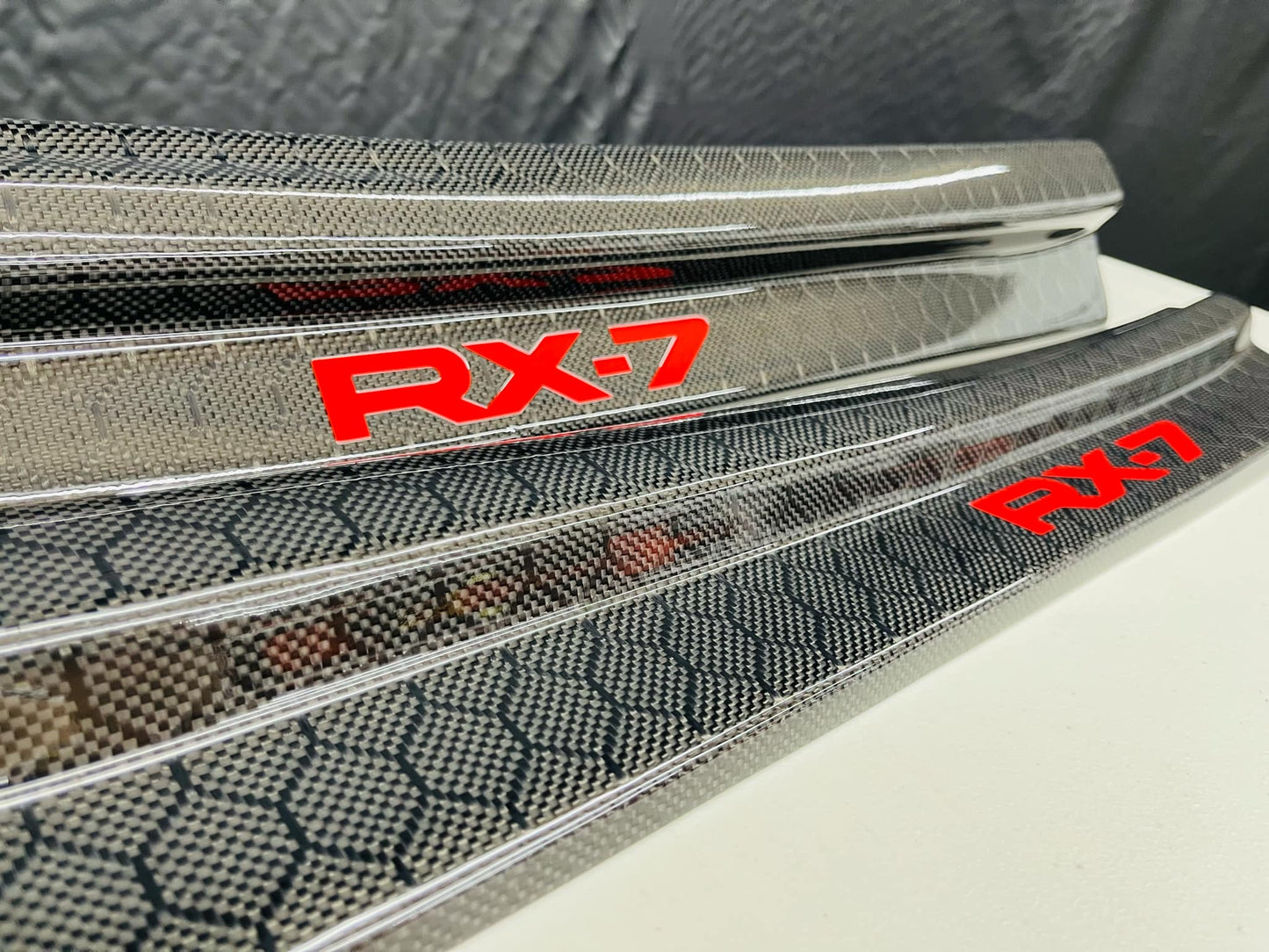 Carbon Fiber Door Sills for FC3S RX-7