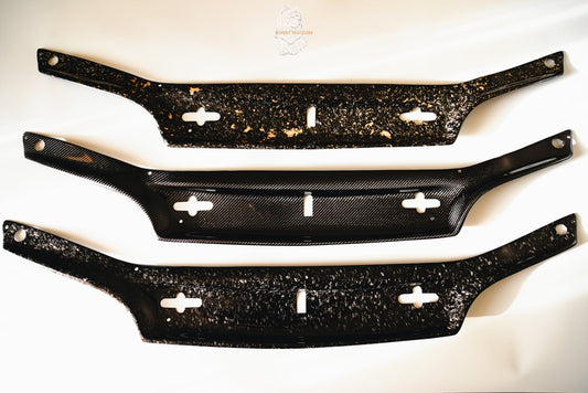 Carbon Fiber Radiator Cooling Plate Cover for MK4 Supra